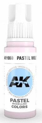 AK Interactive 11069 Pastel Violet Standard Acrylic Paint - 17 ml Bottle