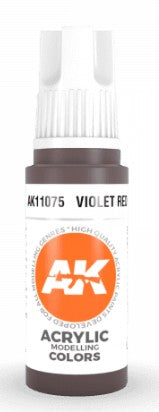 AK Interactive 11075 Violet Red Standard Acrylic Paint - 17 ml Bottle