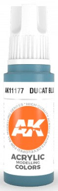 AK Interactive 11177 Ducat Blue Standard Acrylic Paint - 17 ml Bottle