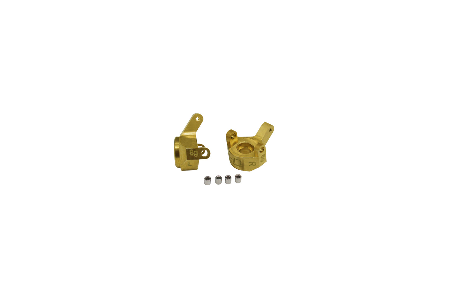 Hot Racing SXTF21H Brass Front Steering Knuckle for SCX24