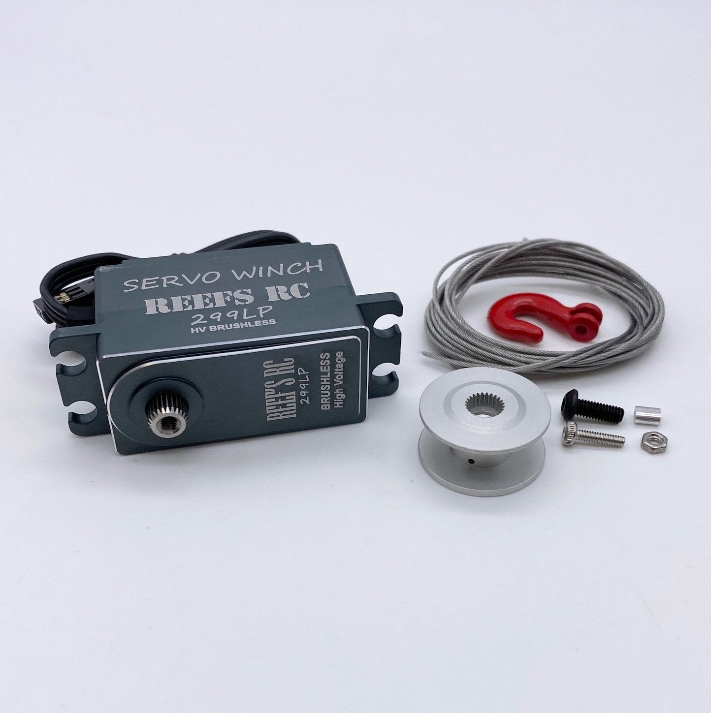 Reef's RC REEFS59 299LP Low Profile Servo Winch with Built-In Controller