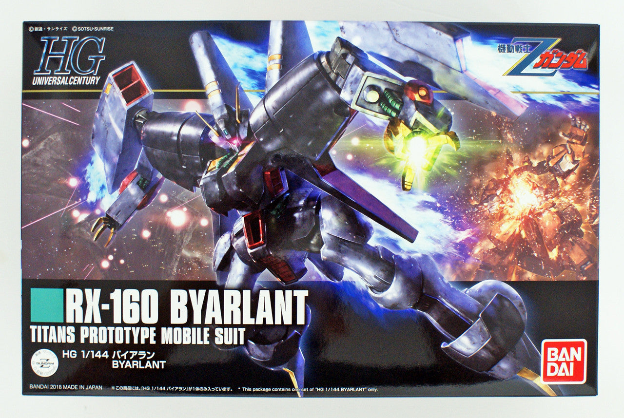Bandai 2423962 1:144 HGUC #214 Byarlant Z Gundam Plastic Model Kit
