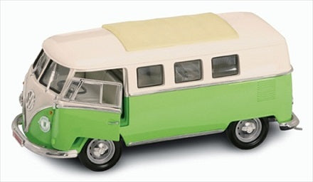 Yat Ming 92328GRN 1:18 Diecast Green & White 1962 Volkswagen Microbus