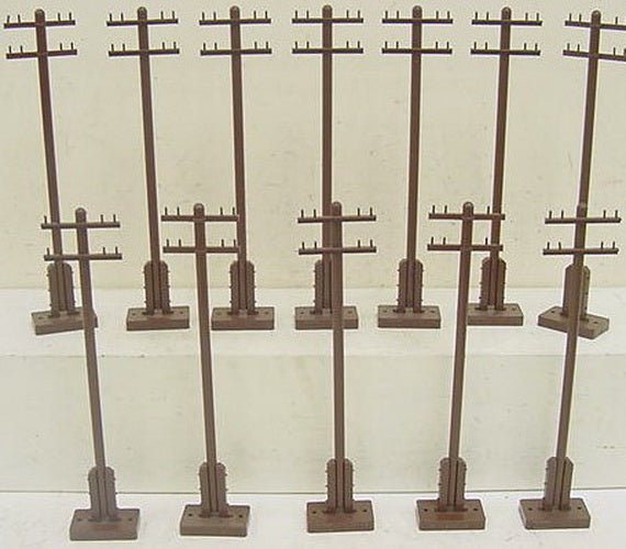 LGB 5035 G Scale Telephone Poles (12) LN
