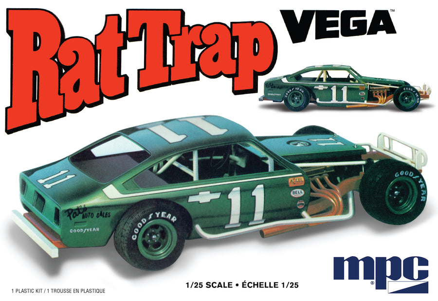 MPC 905M 1:25 1974 Chevy Vega Modified "Rat Trap" Plastic Model Kit