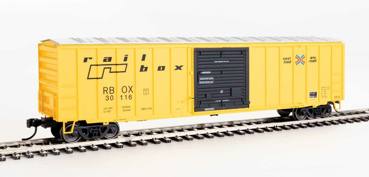 Walthers 910-1865 HO Railbox RTR 50' ACF Exterior Post Boxcar #30116
