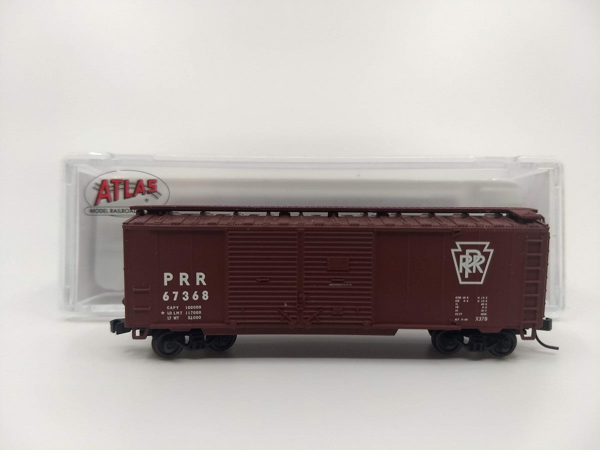 Atlas 50001279 N Pennsylvania Railroad 40' Double Door Boxcar #67368 LN/Box