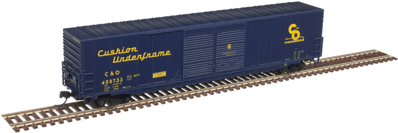 Atlas 50004969 N Chesapeake & Ohio 60' Auto Parts Double Door Box Car #488733