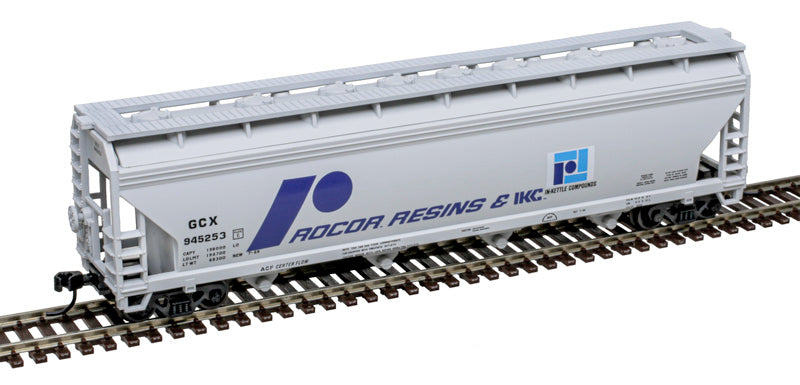 Atlas 50007117 N Rocor Resins Trainman ACF 5250 Hopper #945253