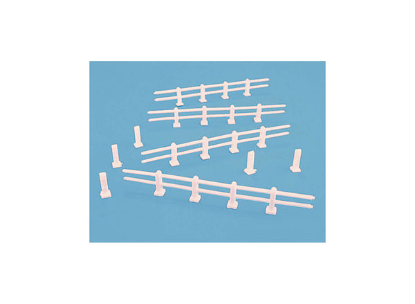 Modelscene 5027 HO/OO Post & Rail Fences (Pack of 8)