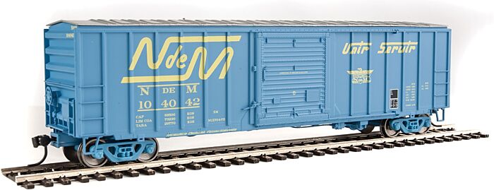 Walthers 910-1812 HO NdeM 50' ACF Exterior Post Boxcar #104042