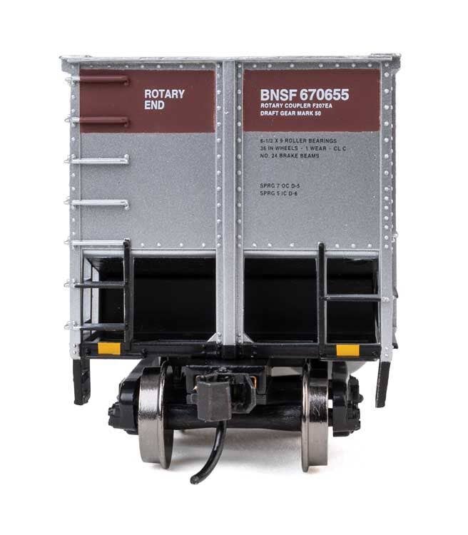 Walthers 910-55909 HO BNSF 50' Bethgon Coalporter Gondola RTR (Set of 3)