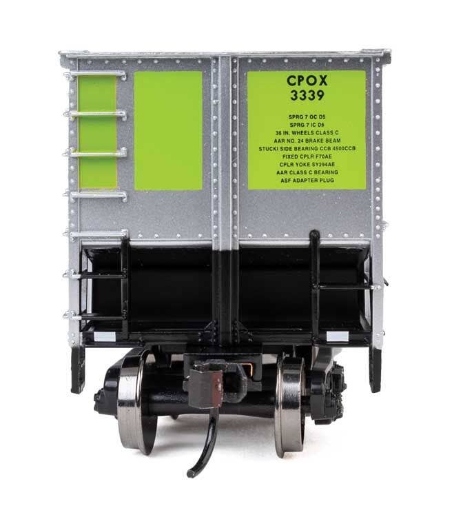 Walthers 910-55913 HO CPOX 50' Bethgon Coalporter Gondola RTR (Set of 3)