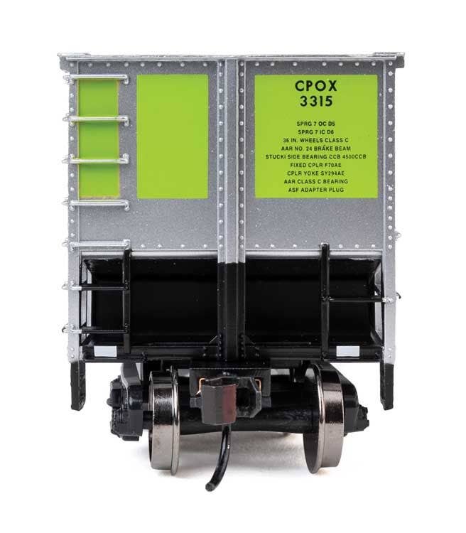 Walthers 910-55914 HO CPOX 50' Bethgon Coalporter Gondola RTR (Set of 3)