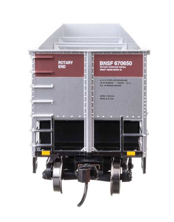 Walthers 910-57201 HO BNSF 50' Bethgon Coalporter Gondola Ready to Run #670650