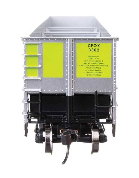 Walthers 910-57206 HO CPOX 50' Bethgon Coalporter Gondola Ready to Run #3302