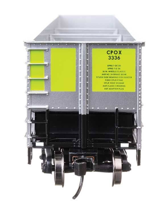 Walthers 910-57208 HO CPOX 50' Bethgon Coalporter Gondola Ready to Run #3336