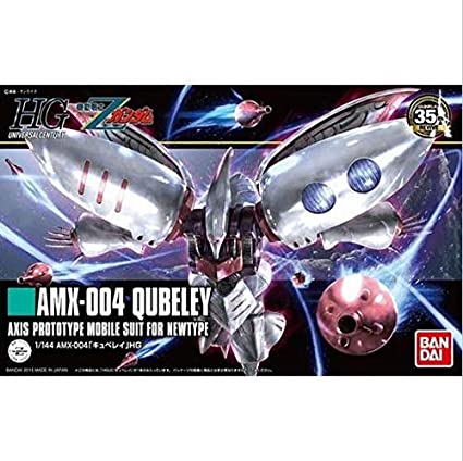 Bandai 2301242 1:144 HGUC 195 Qubeley Z Gundam Plastic Model Kit