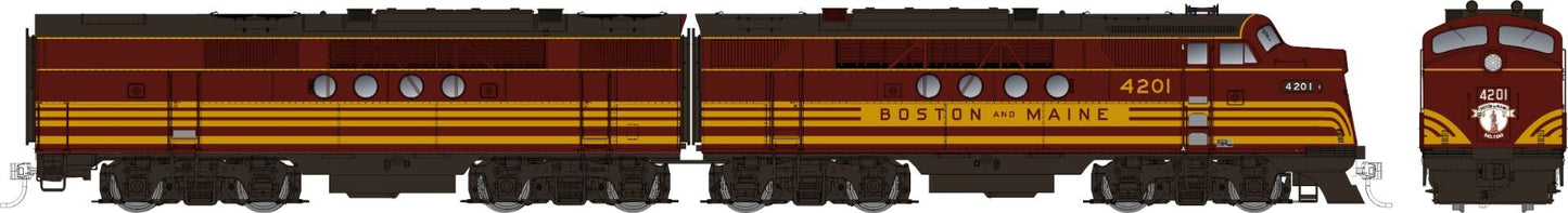 Rapido Trains 053511 HO B&M EMD FT A+B Diesel Loco DC/DCC/Sound #4212A + 4212B