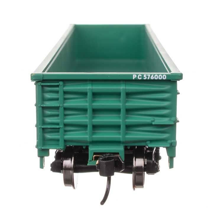 Walthers 910-6087 HO Penn Central 53' Corrugated-Side Gondola RTR #576000
