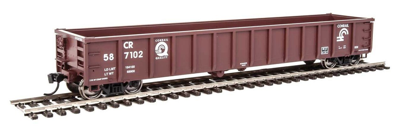 Walthers 910-6237 HO Conrail 53' Railgon Gondola #587102