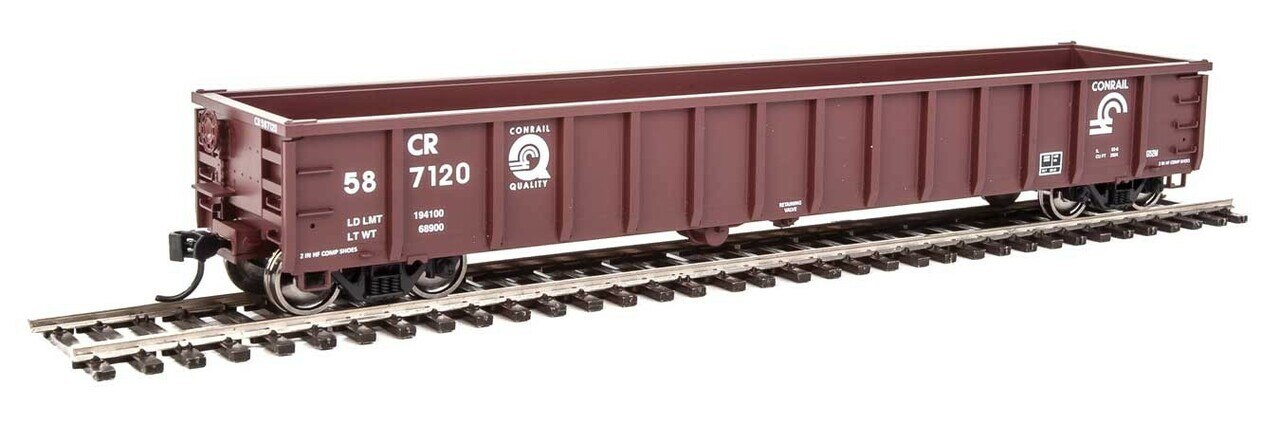 Walthers 910-6238 HO Conrail 53' Railgon Gondola #587120