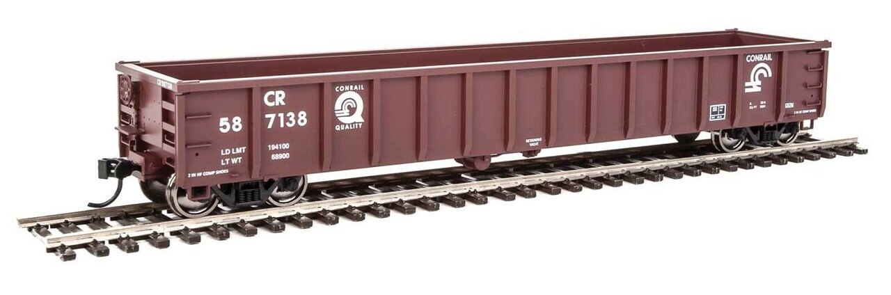 Walthers 910-6239 HO Conrail 53' Railgon Gondola #587138