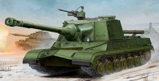 Trumpeter 05544 1:35 Soviet Object 268 Military Tank Model Kit