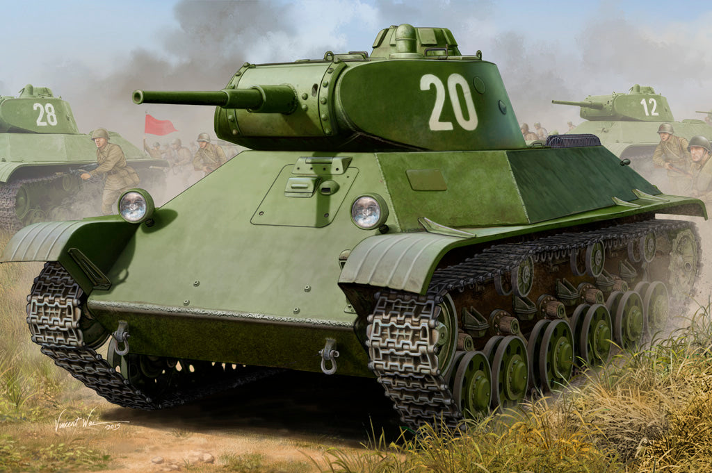 Hobby Boss s 83827 1:35 Russian T-50 Infantry Military Tank Model Kit