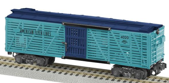 American Flyer 6-48851 S Gauge American Flyer Lines Stock Car #4020 LN/Box