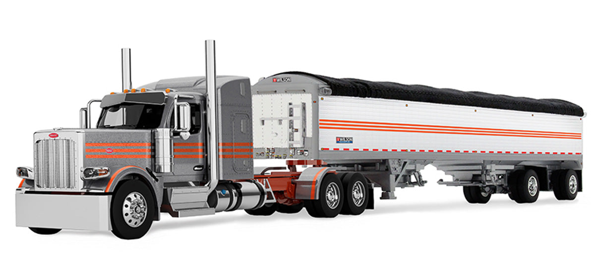 Die Cast Promotions 60-2173 1:64 Peterbilt 589 Mid-Roof Sleeper w/50' Wilson