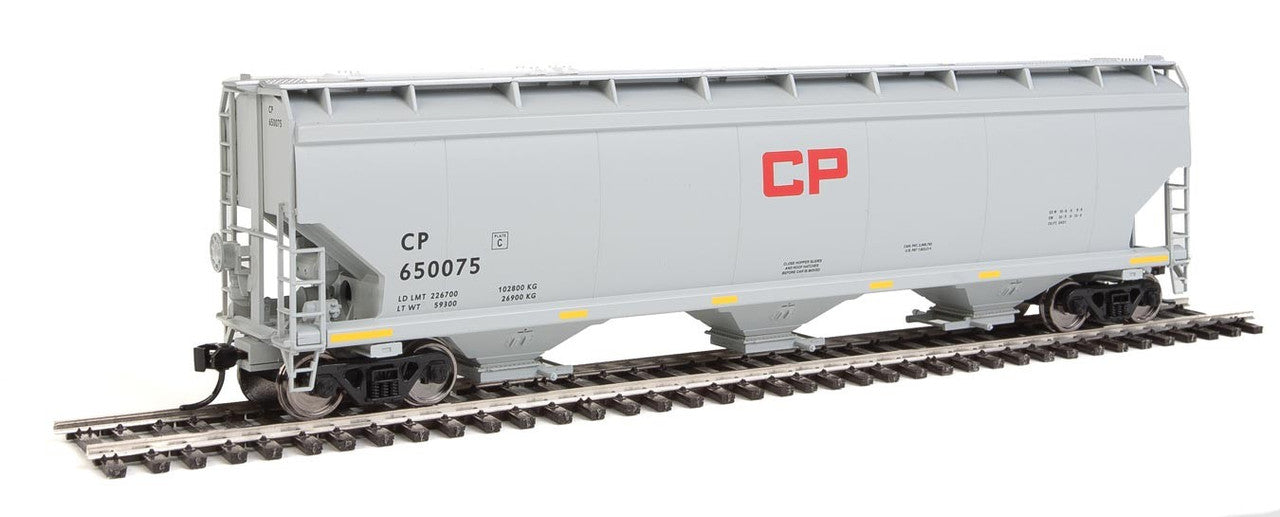 Walthers 910-7636 HO Canadian Pacific 60' NSC 5150 3-Bay Covered Hopper #650075