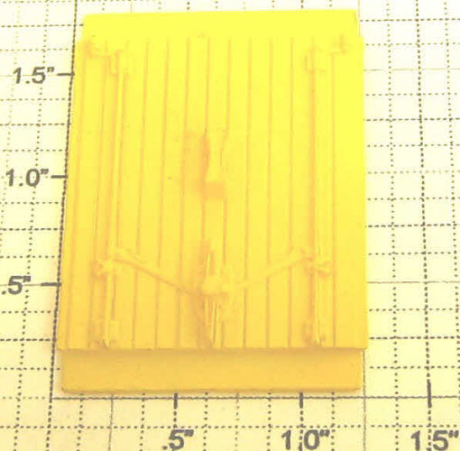Lionel 7601-12Y Yellow Reefer Door