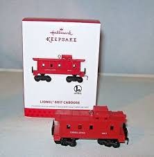 Hallmark 02145 Lionel 6017 Caboose Christmas Ornament Keepsake 2013