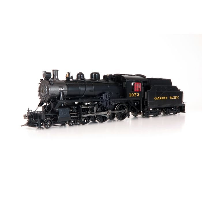 Rapido Trains 602506 HO CPR D10k Class Steam Locomotive DCC/Sound #1073