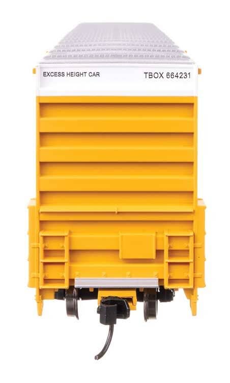Walthers 910-3116 HO TTX 60' High Cube Plate F Horizontal Post Boxcar #664231
