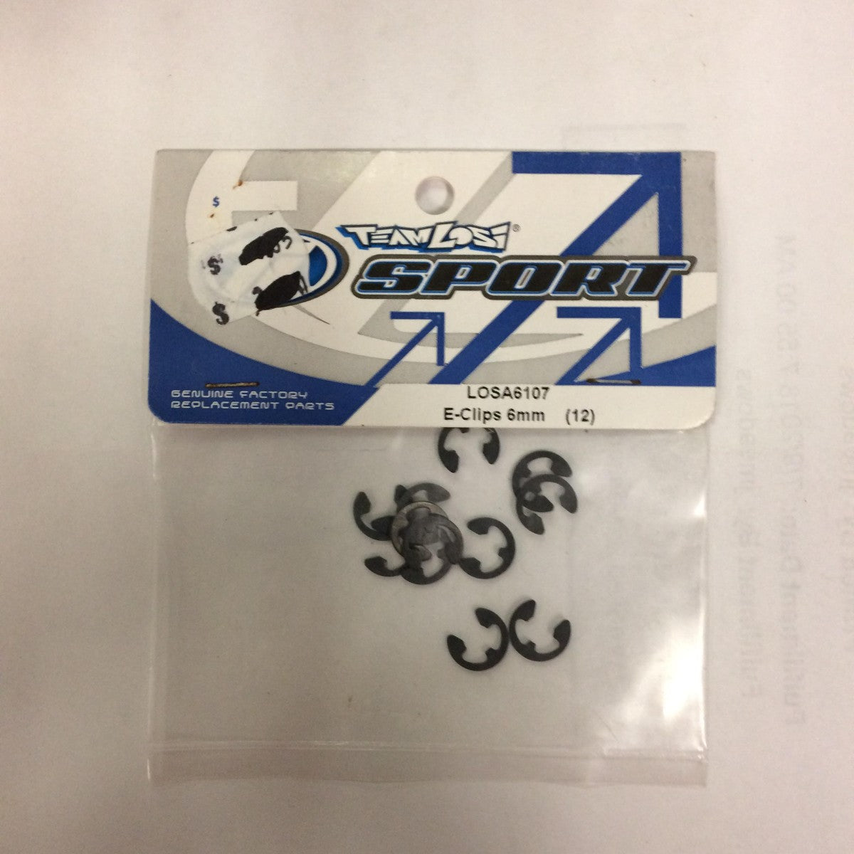 Team Losi Racing LOSA6107 E - Clips 6mm (12)