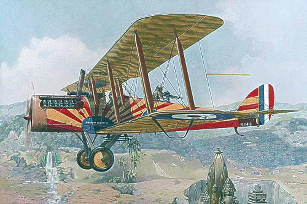 Roden Models 430 1:48 Airco (de Havilland) DH4 with Puma Plastic Model Kit