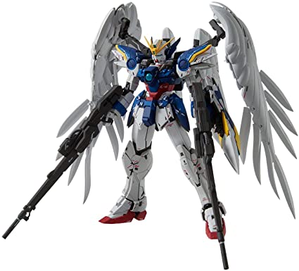 Bandai 2516450 1:100 MG XXXG-00W0 Wing Gundam Zero EW Ver.Ka Plastic Model Kit