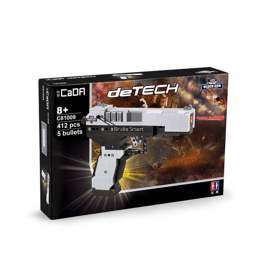 Double Eagle C81009 CaDFi Blocks M23 Combat Pistol Building Blocks