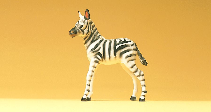 Preiser 47530 G Animals - Zebra Foal Standing Figure