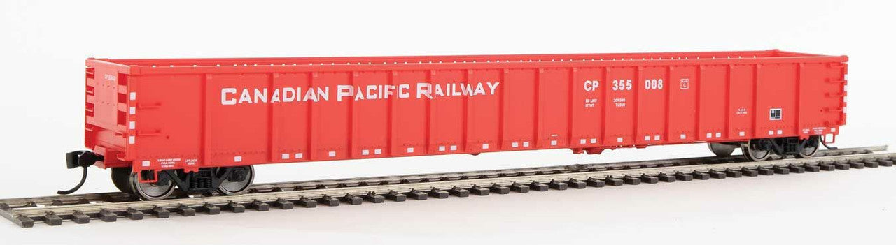 Walthers 910-6405 HO Canadian Pacific Ready to Run 68' Railgon Gondola #355008