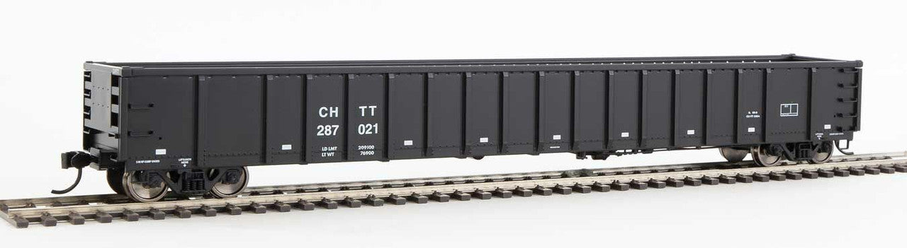 Walthers 910-6409 HO CHTT Ready to Run 68' Railgon Gondola #287021