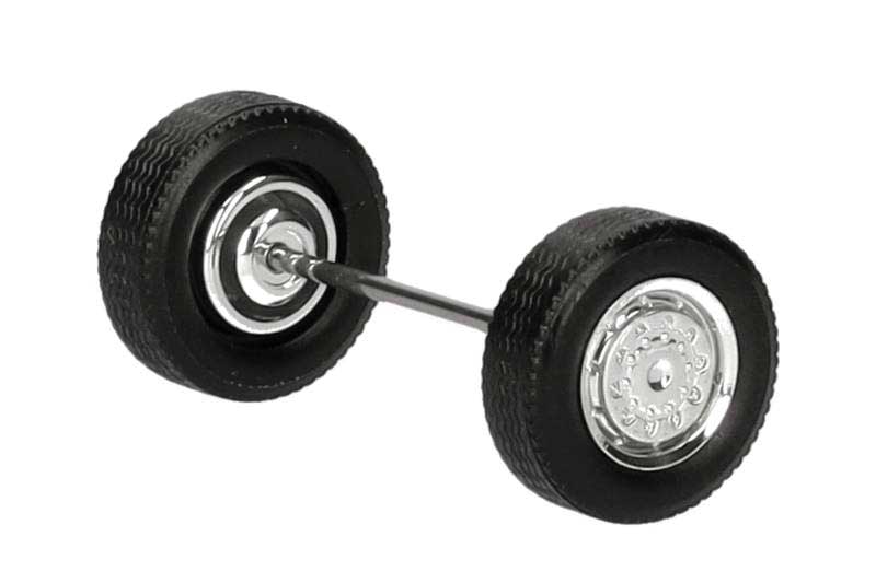 Herpa 54966 HO AWD Steering Wheelsets (Pack of 8)