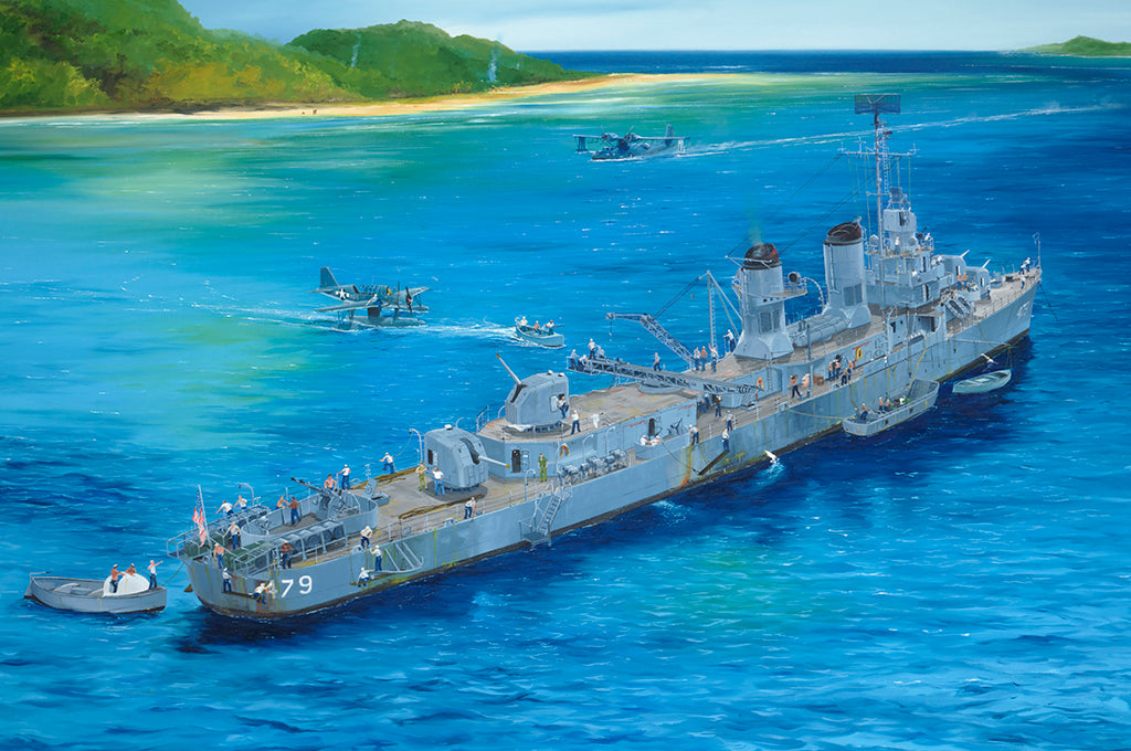 Trumpeter 03722 1:200 USS Stevens DD-479 Fletcher Class Destroyer Ship Kit