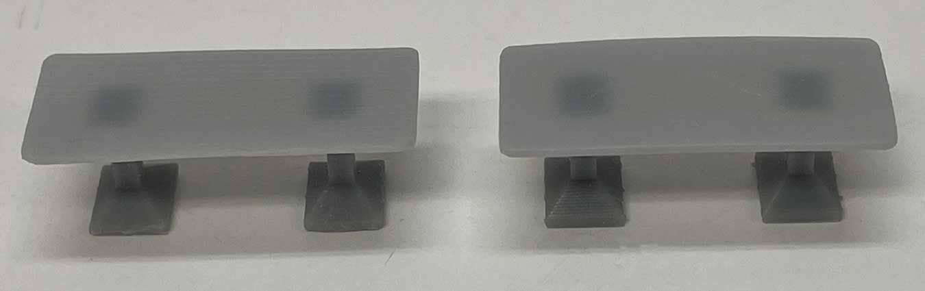 Phoenix Precision Models 31644 HO Unpainted 6' Extra Tables (Pack of 3)