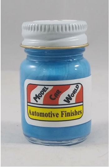 MCW Finishes 7033E Grabber Blue Gloss Enamel Paint - 15 ml. Bottle