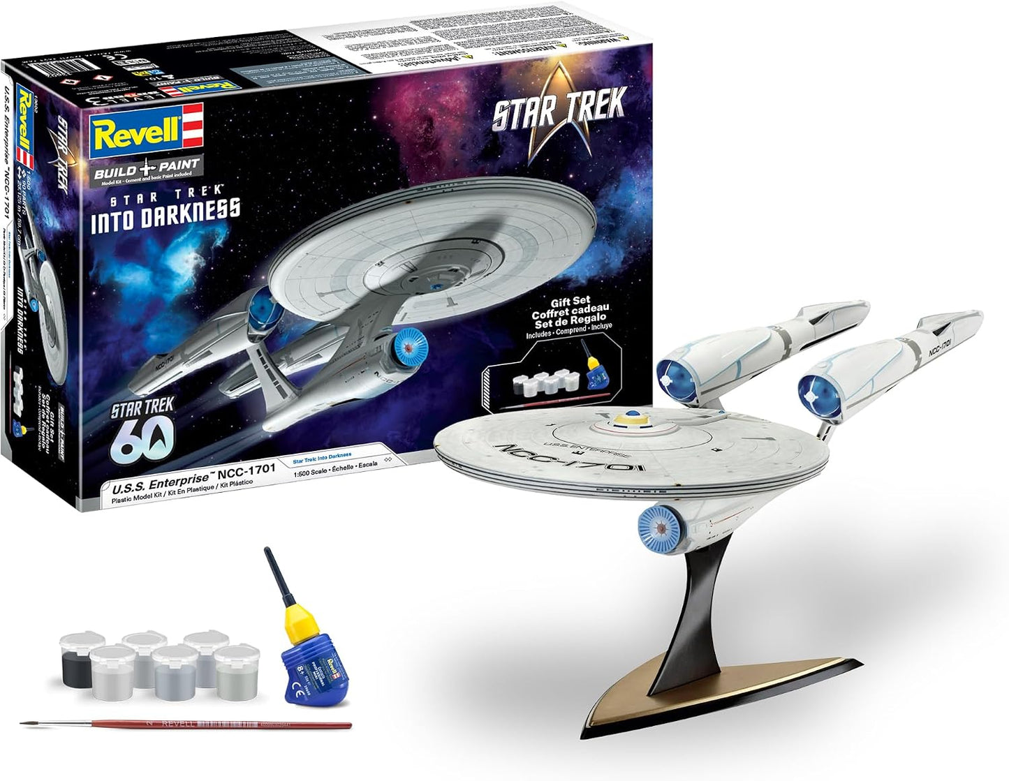 Revell 13602 1:500 Star Trek Into Darkness U.S.S. Enterprise NCC-1701 Model Kit