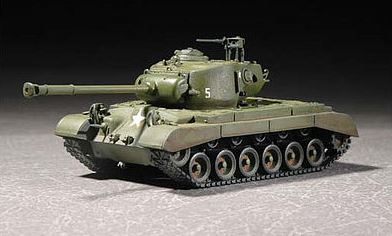 Trumpeter 07286 1:72 US M26A1 Pershing Heavy Military Tank Model Kit