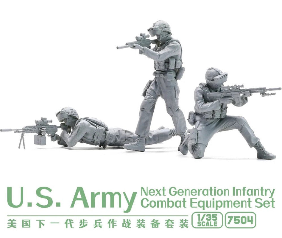 Magic Factory 7504 1:35 U.S Army Next Gen Infantry Equipment Set Plastic Kit